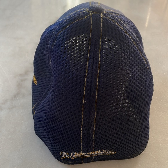 New Era 39 Thirty Baseball ⚾️ Milwaukee Brewers Hat Medium/Large Size - Picture 2 of 7